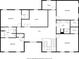 Upstairs floorplan displaying the bedrooms, bathrooms, and additional rooms at 510 Forest St, Buford, GA 30518