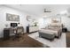 Well-decorated bedroom featuring neutral colors, a desk, and a comfortable bed at 140 Rigby Ne St, Marietta, GA 30060