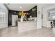 Stylish kitchen with stainless steel appliances and breakfast bar at 2510 Thorngate Dr, Acworth, GA 30101