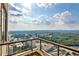 Enjoy the sprawling city view from this condo's private balcony at 3376 Peachtree Ne Rd # 56, Atlanta, GA 30326