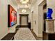 Elegant hallway featuring modern lighting, bold artwork, and stylish decor, creating a sophisticated entrance at 3376 Peachtree Ne Rd # 56, Atlanta, GA 30326