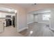 A living room and kitchen featuring modern appliances and an open layout, ideal for entertaining and everyday living at 1376 Westmont Sw Rd, Atlanta, GA 30311