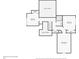 Detailed floor plan of the second story showing the layout of bedrooms, bathrooms, and the bonus room at 2845 Hickory Cir, Snellville, GA 30078