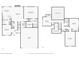 Complete floor plans of the home showcasing the layout of both levels with dimensions for rooms at 2845 Hickory Cir, Snellville, GA 30078