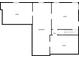 Basement floorplan shows large basement and hall with stairway at 1110 Robert Pointe Way, Lawrenceville, GA 30045