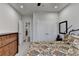 View of the bedroom with view to the kitchen and closet at 811 Pineberry Ct, Grayson, GA 30017