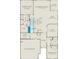 Detailed floor plan showcasing the layout of the main level, highlighting the kitchen and gathering room at 811 Pineberry Ct, Grayson, GA 30017