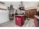 Kitchen with island, stainless steel appliances, and hardwood floors at 989 Queen Elizabeth Way, Morrow, GA 30260
