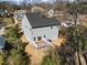 Aerial view of the back of the home, deck, and backyard at 2150 Essex Sw Ave, Atlanta, GA 30311