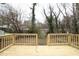 View of the backyard and deck at 2945 Catalina Dr, Decatur, GA 30032