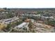 Aerial view of commercial properties surrounded by lush trees and roads at 1054 Shepherds Ne Ln, Atlanta, GA 30324