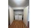 Convenient laundry room with side-by-side washer and dryer at 1063 Riverbend Club Se Dr, Atlanta, GA 30339