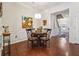 Inviting dining area with decorative wall trim and chandelier at 1315 Golden Rock Se Ln # 2, Marietta, GA 30067