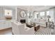 Inviting living room featuring a modern fireplace, recessed lighting, and comfortable seating at 1745 Lansmere Sw St, Marietta, GA 30008
