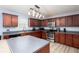 Kitchen area featuring stainless steel appliances and a center island at 203 Overlook Ct, Dallas, GA 30157