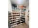 A spacious closet with shelves for shoes, bags, and accessories at 60 Cottontail Lane, Villa Rica, GA 30180