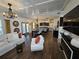 Open-concept living space showcasing the seamless flow between the living room and kitchen at 60 Cottontail Lane, Villa Rica, GA 30180