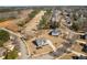 An aerial view of the property shows its location on a tree-lined street within a well-planned community at 6801 Louis Dr, Locust Grove, GA 30248