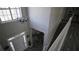 Inviting home foyer with dark laminate flooring, an elegant front door, and a dining area at 70 Woodcliff Way, Covington, GA 30014