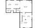 Detailed floor plan showcasing the layout of the first floor with kitchen, dining, living and Gathering rooms at 1152 Werre Way, Locust Grove, GA 30248