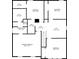 Second floor floor plan showing bedrooms, bathrooms, and the primary bedroom suite with walk-in closets at 1152 Werre Way, Locust Grove, GA 30248