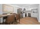 Eat-in kitchen area featuring stainless steel appliances and modern cabinetry at 2117 Brannen Se Rd, Atlanta, GA 30316