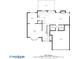 Detailed first floor plan showcasing the layout of the living spaces and garage at 3595 Evonvale Overlook, Cumming, GA 30041