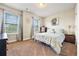Bright bedroom featuring a neutral color palette and two large windows at 6119 Hickory Lane Dr, Union City, GA 30291