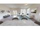 Bright living room with hardwood floors, stylish furniture, and French doors leading to a private patio at 2520 Coventry Street, Atlanta, GA 30331