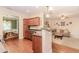 Open concept living space with views to the dining room and the living room at 4273 Creekrun Cir, Buford, GA 30519