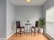 Cozy breakfast nook with a window providing natural light and views of the landscape at 5381 Briar Creek Ln, Norcross, GA 30071