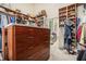 A huge walk-in closet with custom shelving, drawers, and hanging storage at 4040 Annecy Dr, Atlanta, GA 30331
