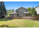 Spacious backyard with tiered landscaping at 2742 Oak Village Trl, Decatur, GA 30032