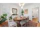 Cozy dining room features bright light, elegant decor, and comfortable seating at 595 Ridgecrest Ne Rd, Atlanta, GA 30307