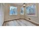 Bright nook with a table and chairs next to the kitchen at 260 N Fayette Dr, Fayetteville, GA 30214