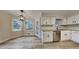 Modern kitchen boasts stainless steel appliances and plenty of natural light at 260 N Fayette Dr, Fayetteville, GA 30214