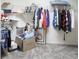 Spacious walk-in closet with adjustable shelving and ample storage space at 3533 Saddlebrook Dr, Loganville, GA 30052