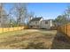 Expansive fenced backyard with lush lawn, creating a serene and private outdoor space at 1007 Crown River Pkwy, Mcdonough, GA 30252