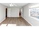 Bedroom with wood floors and ceiling fan at 4275 Ridgetop Dr, Ellenwood, GA 30294