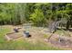 Established garden beds, creating a perfect place for cultivating plants and vegetables at 6935 Autumn Hills Dr, Cumming, GA 30028
