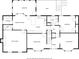 Main level floor plan featuring the living room, dining room, and kitchen at 3970 Brenteresa Ct, Snellville, GA 30039