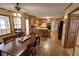 A large open kitchen with lots of counter space and room for dining at 3970 Brenteresa Ct, Snellville, GA 30039