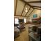 A living room with vaulted ceilings, a fireplace and comfortable furniture at 3970 Brenteresa Ct, Snellville, GA 30039