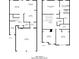Detailed floor plan showcasing layout of living room, kitchen, primary bedroom, loft, and garage at 7104 Skippingstone Way, Douglasville, GA 30134