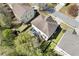 A rear elevation showing a two story house with deck and a fenced yard at 7382 Gossamer St, Union City, GA 30291