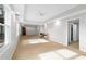 Spacious bonus room with neutral carpet, recessed lighting, and bright light at 1026 Wellesley Crest Dr, Woodstock, GA 30189