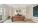 Comfortable office with natural light, neutral color scheme, and a calming atmosphere for productivity at 2287 Lake Ridge Ter, Lawrenceville, GA 30043