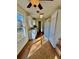 The kitchen has ample counter space and a full-sized refrigerator at 413 Chippewa Se Dr, Acworth, GA 30102