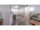 A bright living space with a breakfast bar and neutral color palette at 446 Mcgill Ne, Atlanta, GA 30312