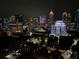 Breathtaking night view of the city skyline, illuminated with vibrant lights at 923 Peachtree Ne St # 1628, Atlanta, GA 30309